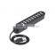 Portable 480MBPS usb 2.0 10 port hub with one switch