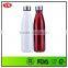 500ml double wall thermos stainless steel vacuum sports bottle