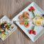 White porcelain tableware western ceramic dish
