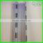 Aluminium single/ double slotted channel