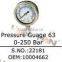 SCHWING pressure gauge 630-400 bar OEM 10004663 for putzmeister concrete pump spare parts