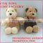 Audit Factory Stuffed Dog Toys With Bowknot