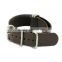 28cm length genuine leather nato watch strap,leather watch strap wholesale