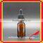 wellbottle glass dropper bottle with pipettes for beard oil essential oil