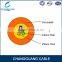 Single mode or multi mode Duplex GJFJV indoor fiber optical cable