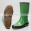 fashion rain rubber boots on 
