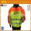 EN20471/343 Fluo-yellow/orange Winter Waterproof Winter Men 7 in 1 Bomber Jacket Park With Reflector