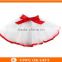 Colorful tutu skirt with bowknot for kids fashion cheap lovely baby girls dancing ballet fashion tutu skirt for girls