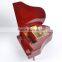 Wooden Piano Clockwork Music Box Elegant Musical Design Gift