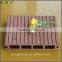 European style outdoor antiseptic wood plastic composite decking waterproof WPC floor