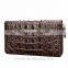 Fashion Luxury Handmade Men Business Wallet Real Crocodile leather Clutch Wallet Men