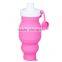 Custom Environmental Silicone Foldable Water Bottle