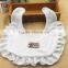Aprons Cotton Terry Towelling Baby Bib/ Drool Bibs Towel/Lace Baby Washcloth