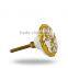 Ceramic Gold Pattern Yellow Knob
