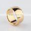 Hotsale stainless steel width band latest gold finger ring designs for men