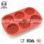 Rose shape silicone ice cube tray/cake,choclate,baking mold
