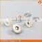 Heart Round Square Flower shape 10mm magentic button snap with Neodymium