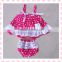 girls kids clothing baby outfits ruffled swing top bloomer sets swing dress back outfits toddler baby clothing wholesale