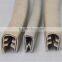 PVC decorative edge steel clip rubber u channel seal/anti-oxidation weather strip