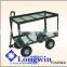 STEEL MESH GARDEN CART Wagon Beach Lawn Yard Nursery