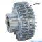 ZA hollow shaft spigot support shell rotation magnetic powder clutch
