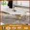 C146 high glossy round stainless steel coffee table