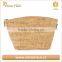 Cork fabric cosmetic bag wood cork plain makeup brush bag