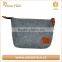 grey felt organizer bag cosmetic Storage bag