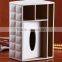 quality PU leather multifunctional desktop storage tissue box