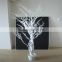 mini artificial topiary ficus dry tree without leaves on strunk