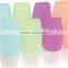 silicone squeeze shampoo bottle