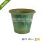Decorative biodegradable paper flower pot/UV protective