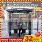 Outdoor freestanding public telephone booth model