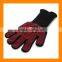 Factory Price 14 Inch Forearm Protection 932F Extreme Heat Resistant Gloves Silicone BBQ Grill Gloves Mittens Hot Oven Gloves