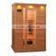 Freestanding Far Infrared Sauna Room Canada Hemlock Wooden Infrared Sauna Room With Sauna Accessories