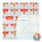 Soft Touch Cartoon Fox Print Baby Blanket New Style Swaddle Blankets