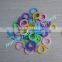 Knitting Pony Flat 27mm Coloured Plastic Stitch Marking Ring
