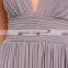 Pleated Maxi Long Chiffon Dress For Women