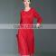 Best price of simple red dress manufactured in China