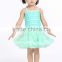 New Arrival Baby Summer Dress Rosettes Infant Toddler Dress One Piece Girls Party Dresses Designer