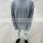 High quality streetwear classic loose hanging shoulder joker fleece/old damage flash head long sleeved fleece for male