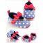 Baby dotts shoes adorable bowknot lovely sandals for infant girl forerign style