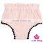 Wholesale Sweat Baby Girls Plain Color Panties Cotton Floral Lace Hairball Ruffle Kid Shorts