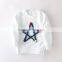 S33023W Girls Spring Winter Cute Children Clothing Cartoon Stars Kids Sweatshirts