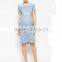 2015 Elegant Body Con Fit Lace Dress With Chiffon Maternity Dress
