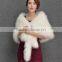 New autumn and winter faux fox fur shawl short paragraph fake fur fashion cloak cloak