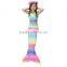 Sparkle Farbic Children Age Group mermaid tails for Christmas Gift