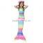 Sparkle Farbic Children Age Group mermaid tails for Christmas Gift