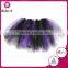 TOP quality cheap tutu pettiskirt girls skirt plain fabric wedding tutu red with leopard print