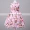 Alibaba sale kid frock designs applique flower latest formal dress patterns for girls